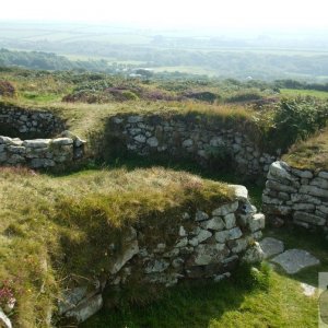 Chysauster Prehistoric Village - 2Sept10