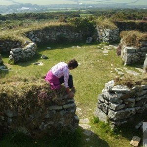 Chysauster Prehistoric Village - 2Sept10