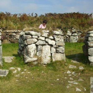 Chysauster Prehistoric Village - 2Sept10