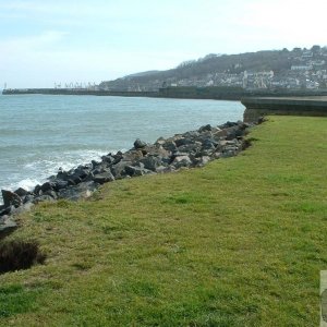 Pre-the fisherman memorial statue, Newlyn