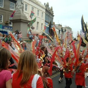A Mazey Day parade in 2005
