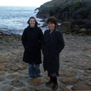 Sunday outing, 17th Jan, 2010: Penberth and 2 mere maids!