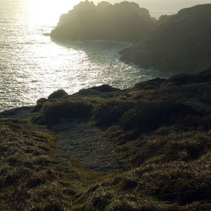 Views from Cribba Hd, Penberth - 17th Jan. 2010