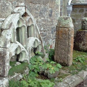 Ancient stones by Gulval Church