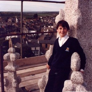 Son at top of R.C. Church