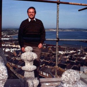 Me among the pinnacles of the Church