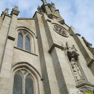 The Facade of the R.C. Church, Rosevean Road, Sept., 2007