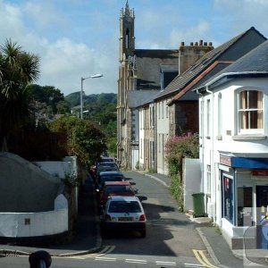 The Off-licence, the RC church and Rosevean Road