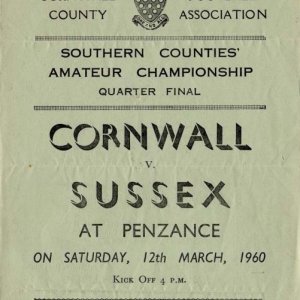 Cornwall v Sussex at Penlee Park