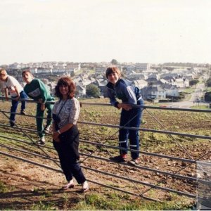 Overlooking Treneere in 1990