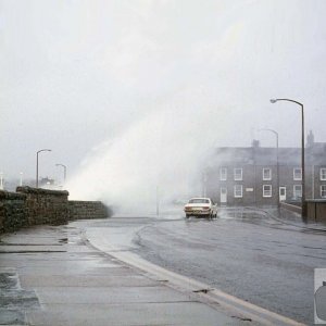 View from the Jubilee Pool entrance towards the Prom