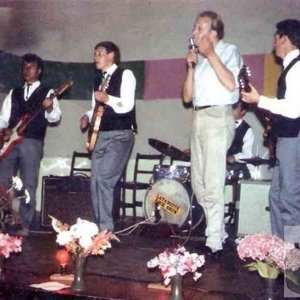 A local  village hall gig c. 1962