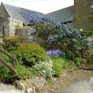 The rear of the Churchyard, St Levan - 17May10