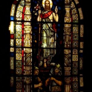 26 - Paul Church - a stained-glass window