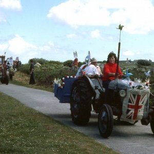 St Martin's Jubilee procession, 1977, Scilly