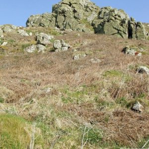 Carn Barges, north of Sennen - 18/4/10