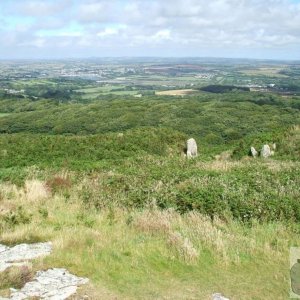 Trencrom Fort - the Gateway facing Hayle