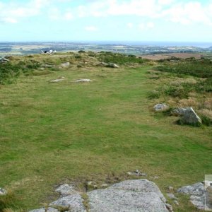 The Summit of Trencrom Hill and its Fort