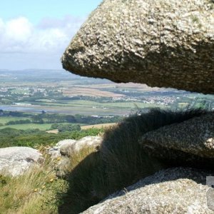 Trencrom Hill - the View to Hayle Estuary