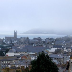 Penzance in the mists