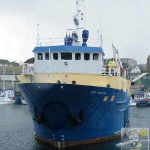 Gry Maritha leaving Penzance - 1