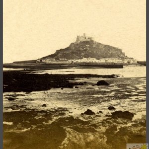 St Michael's Mount - c1865