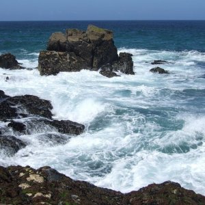 Rocks at The Island, St Ives