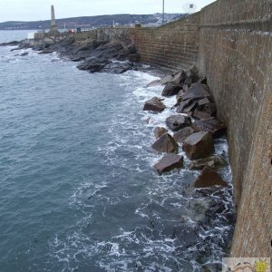 Battery Beach and Wall