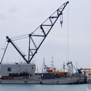 Naples Crane raised