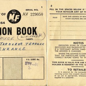 Food Ration Book - 1