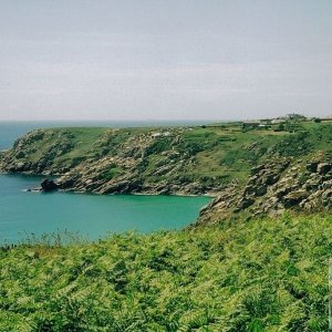 Porthcurno from Treen Cliff