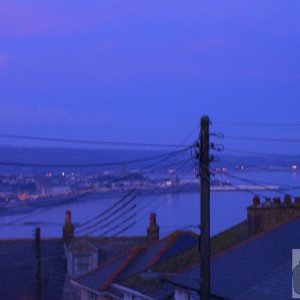 Dusk over Penzance from Newlyn - 2