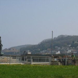 Statue and Newlyn