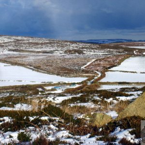 Snowy Chapel Carn Brea