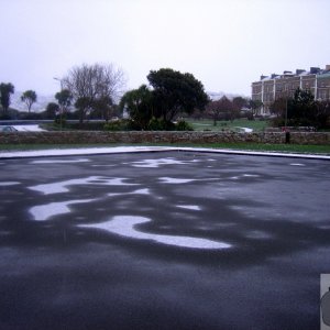 Frozen Boating Lake