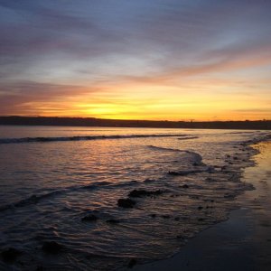 Sunset over Penzance