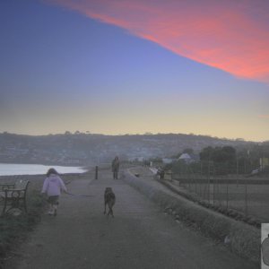 Sunset over Newlyn