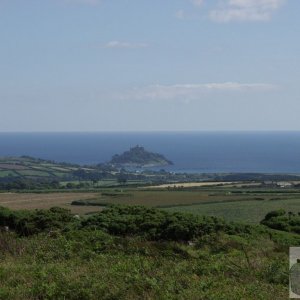 The mount, from a distance