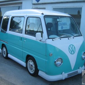 mini VW camper van