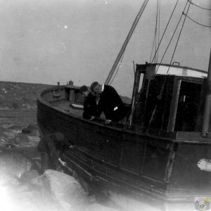 Fishing Vessel  stranded St Loy