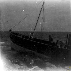 Fishing Vessel  stranded St Loy