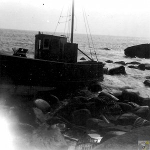 Fishing Vessel  stranded St Loy