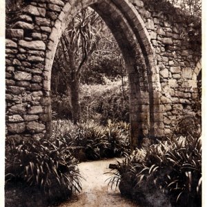 Old Abbey Ruins, Tresco - Isles of Scilly - RA postcard