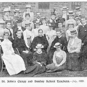 St Johns Clergy and Sunday School Teachers July 1899