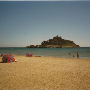 Marazion Beach and St. Michael's Mount