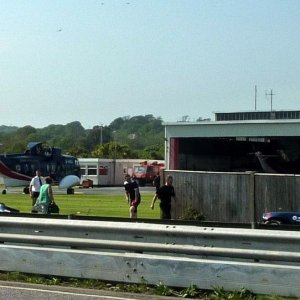 Heliport Car Crash