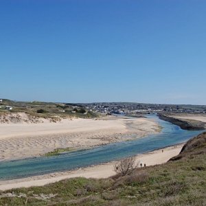 PorthKidney beach overlooking Hayle