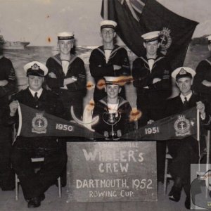 TS Grenville (Penzance Sea Cadets) Winning Whaler Crew 1952