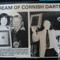 Cornwall Darts Champion 1980
