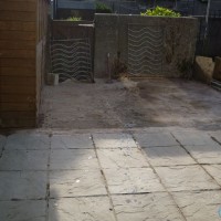 some pics of rebuild of rear garden